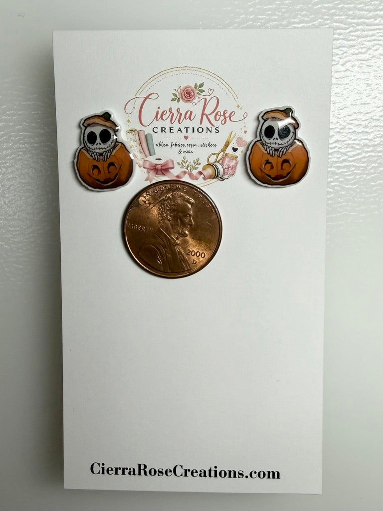 Pumpkin Jack Earrings