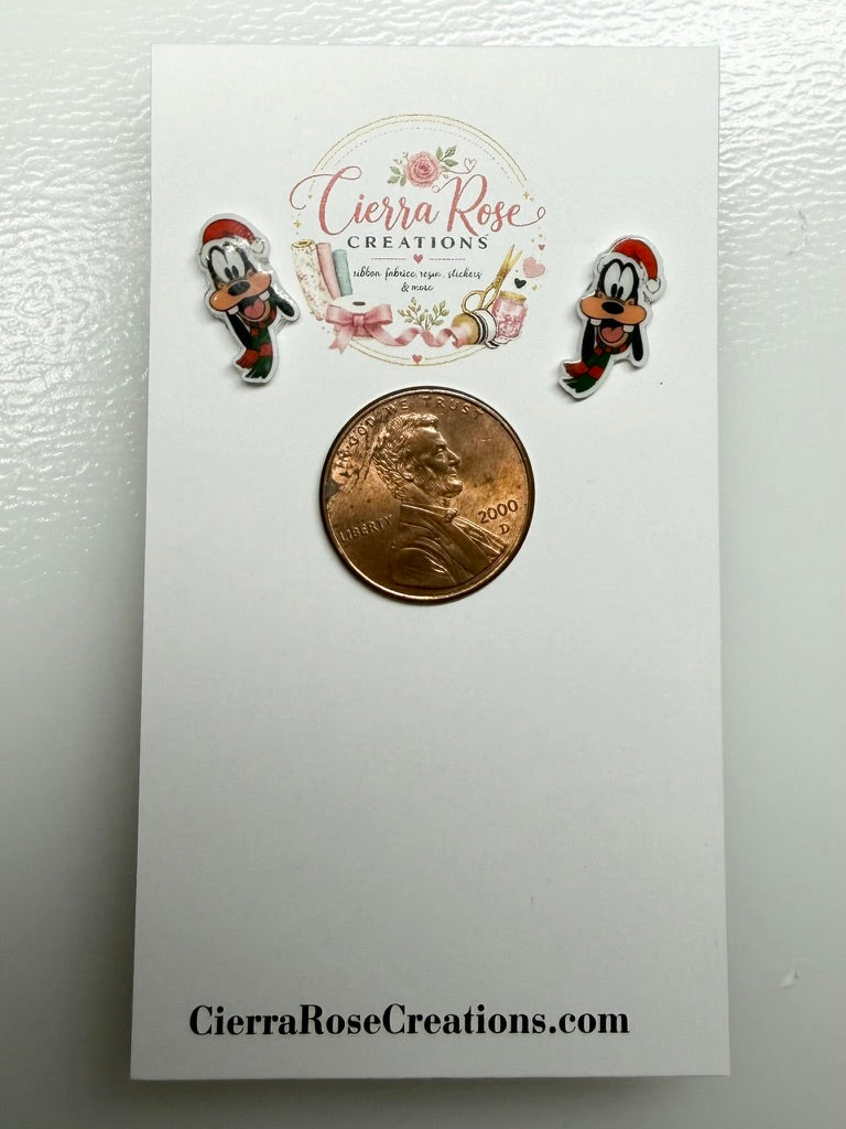 Goofy Christmas Earrings