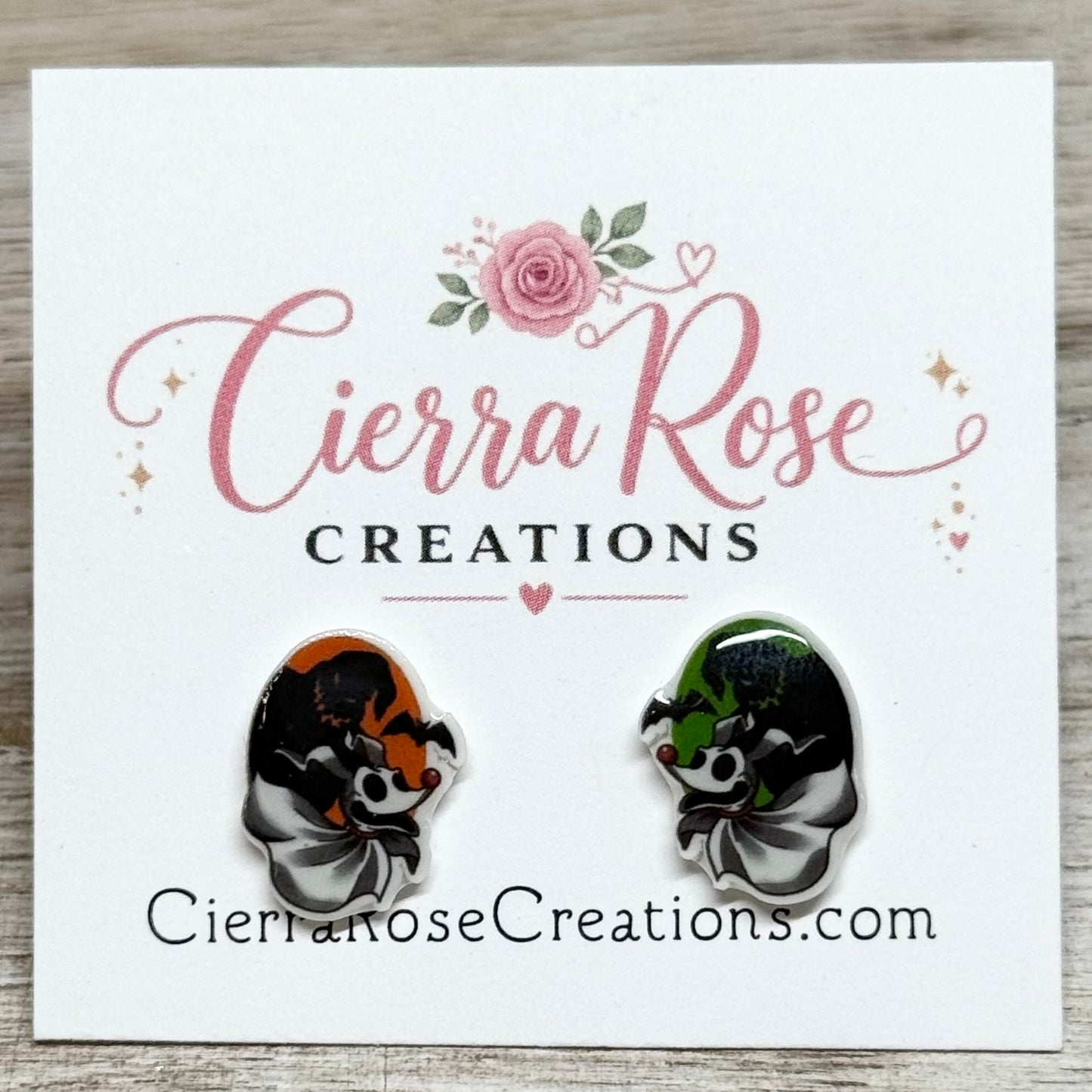Zero and Oogie Earrings