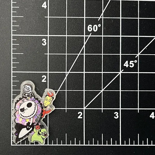 Nightmare Before Christmas Jack Skellington Acrylic Shakers