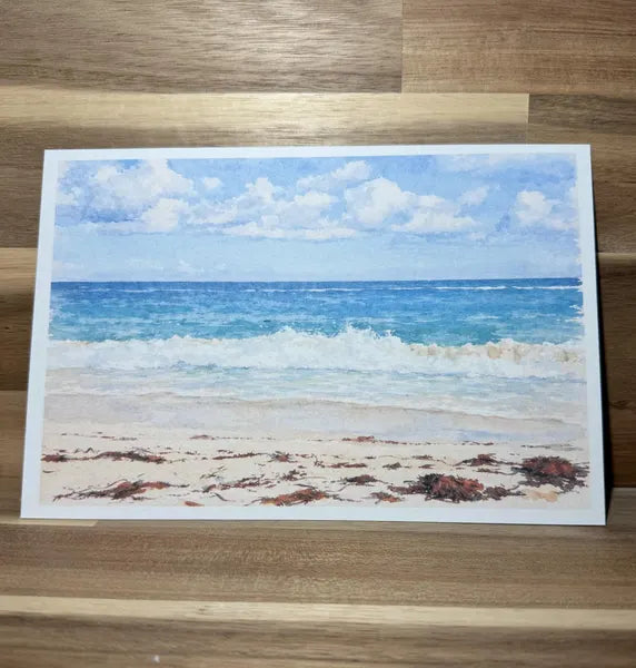 Bahama Beach | ACEO Watercolor Print