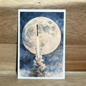 Night Flight | ACEO Watercolor Print