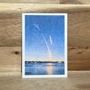 Sunrise Takeoff | ACEO Watercolor Print