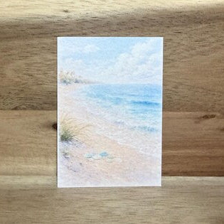Calm Beach| ACEO Watercolor Print