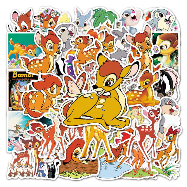 Bambi -- Waterproof -- Laptop, Hydro Flask, Scrapbooking, Journaling, Luggage, Skateboard, Diary, Phone Case