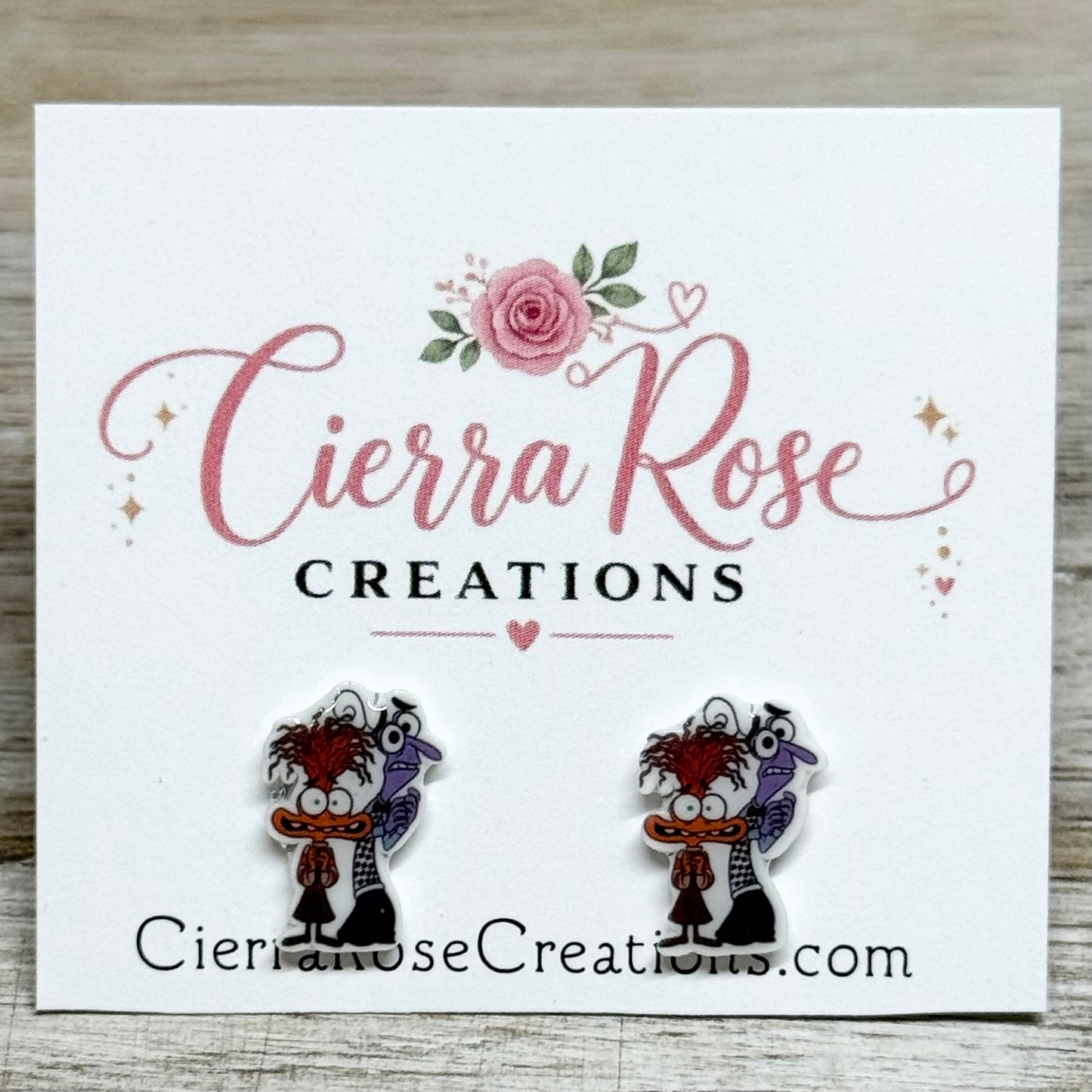 Fear and Anxiety Earrings