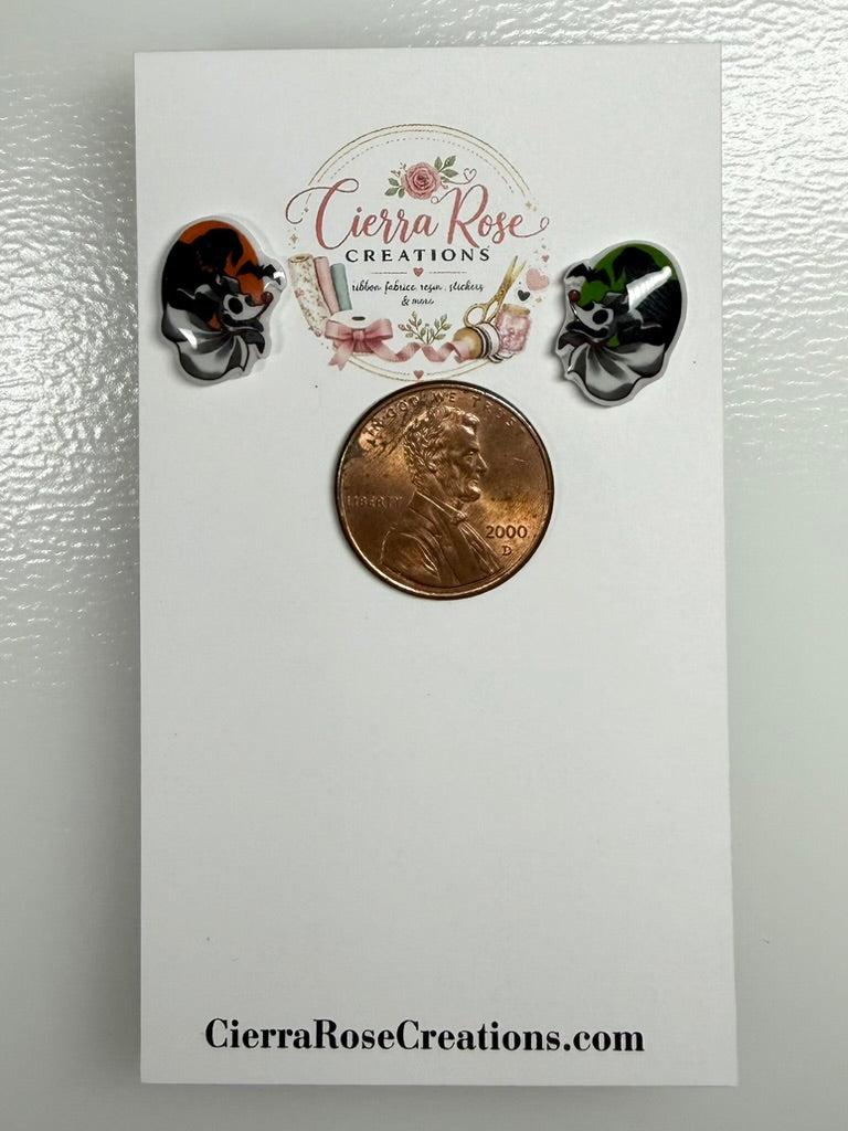 Zero and Oogie Earrings