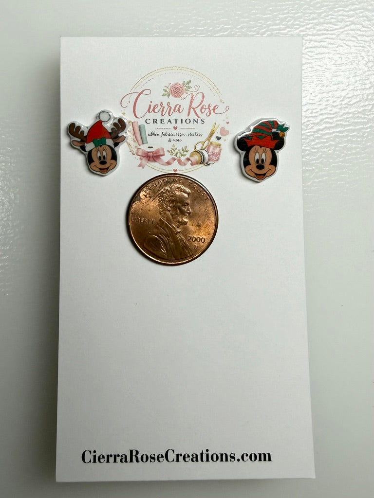 Minnie Holiday Earrings