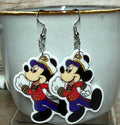 Cruise Mickey and Minnie Earrings