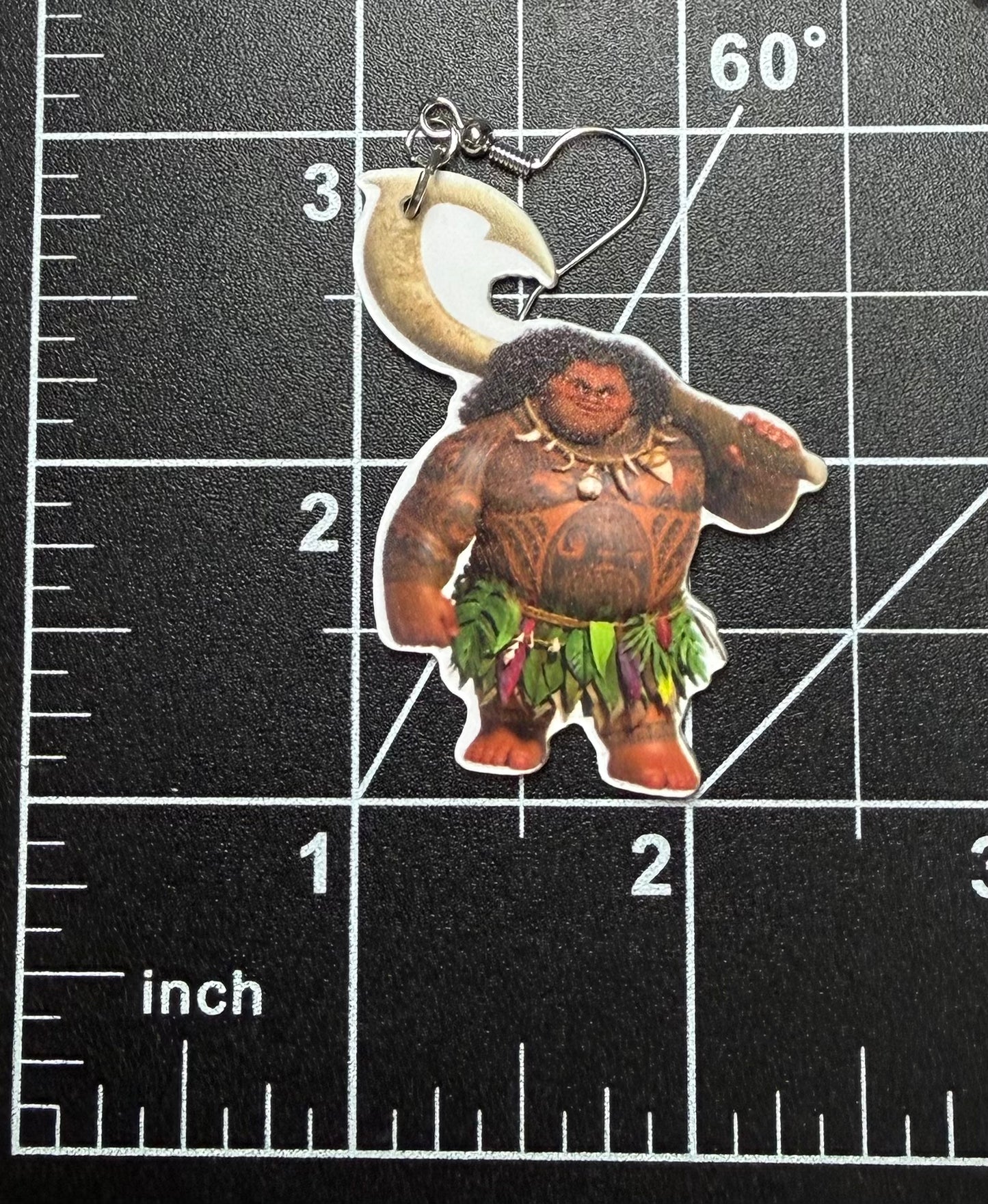 Moana Themed Earrings |Maui| Pua|