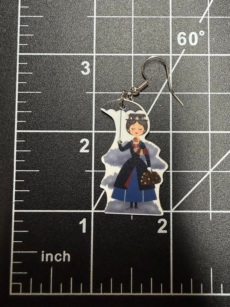 Mary Poppins Earrings