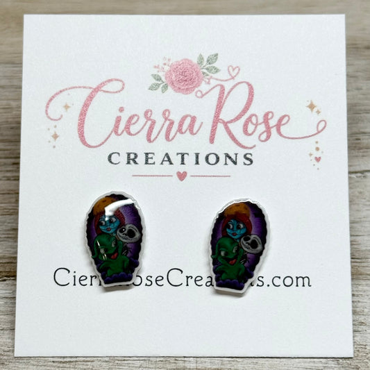 Jack, Sally, and Oogie Earrings