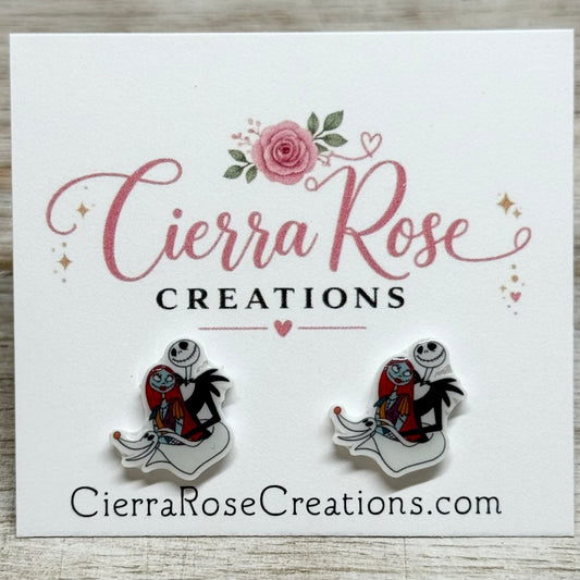 Nightmare Before Christmas Earrings