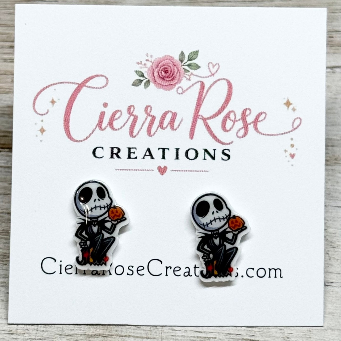Jack Pumpkin King Earrings