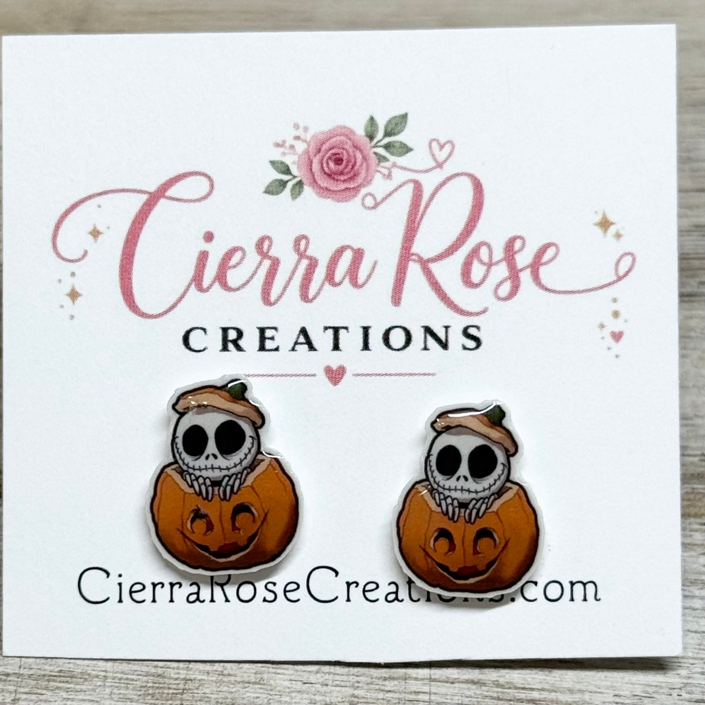 Pumpkin Jack Earrings