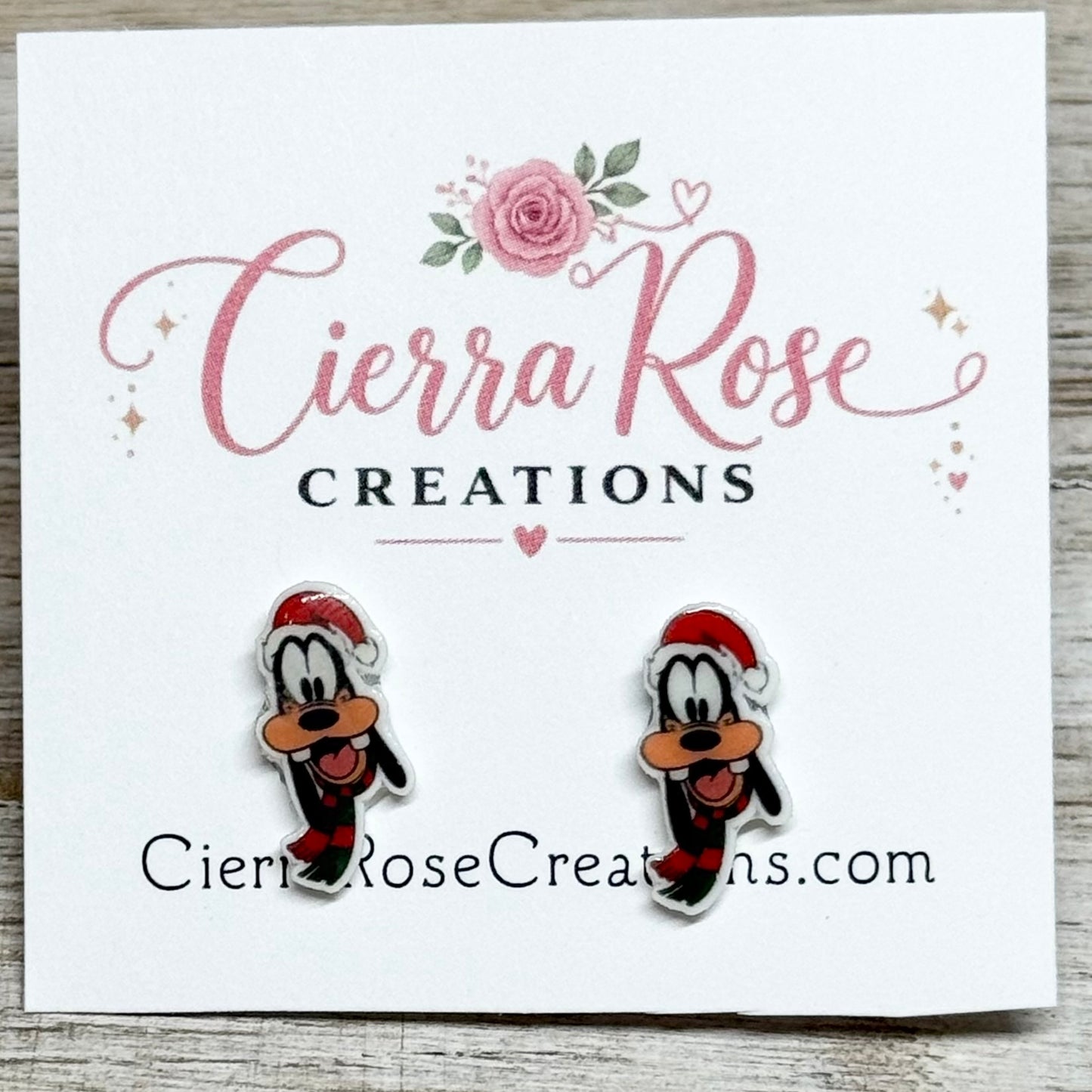 Goofy Christmas Earrings