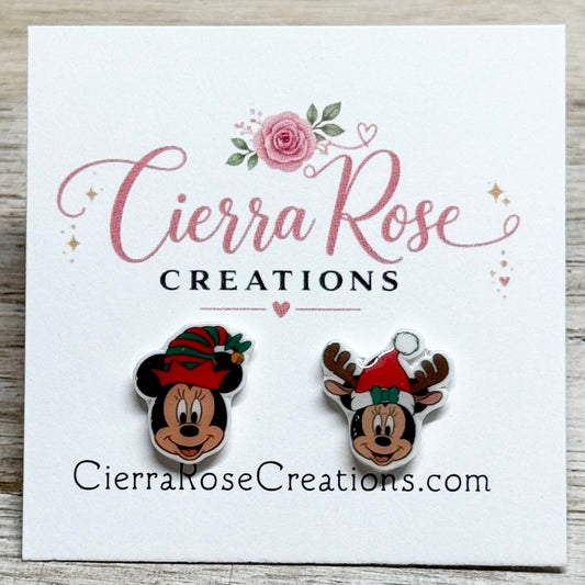 Minnie Holiday Earrings