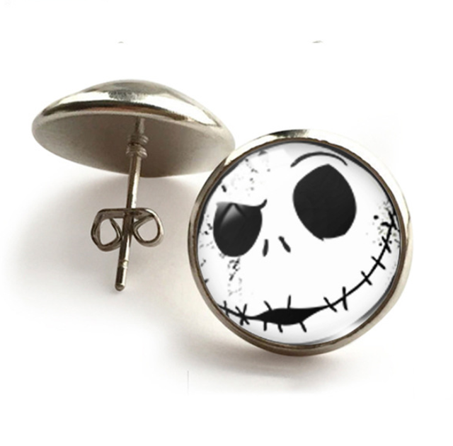 Jack Skelington Face Earrings