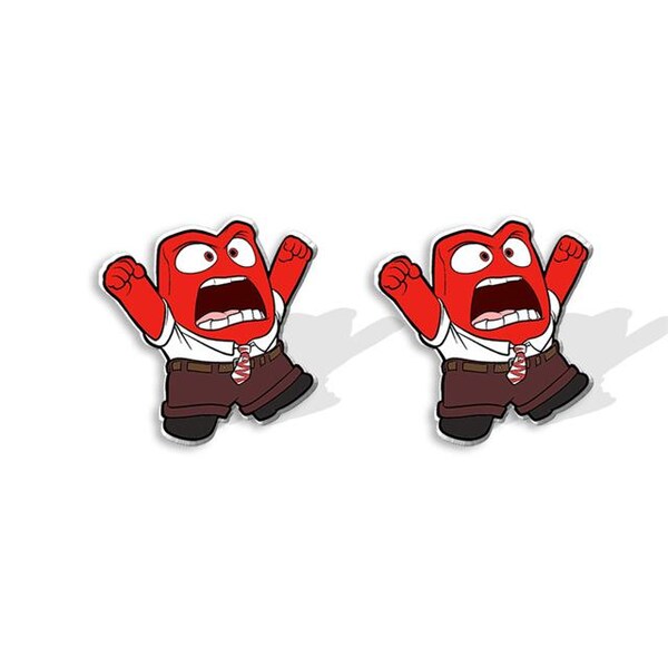 Anger Inside Out Earrings