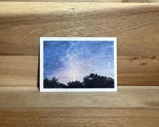 Lightning | ACEO Watercolor Print