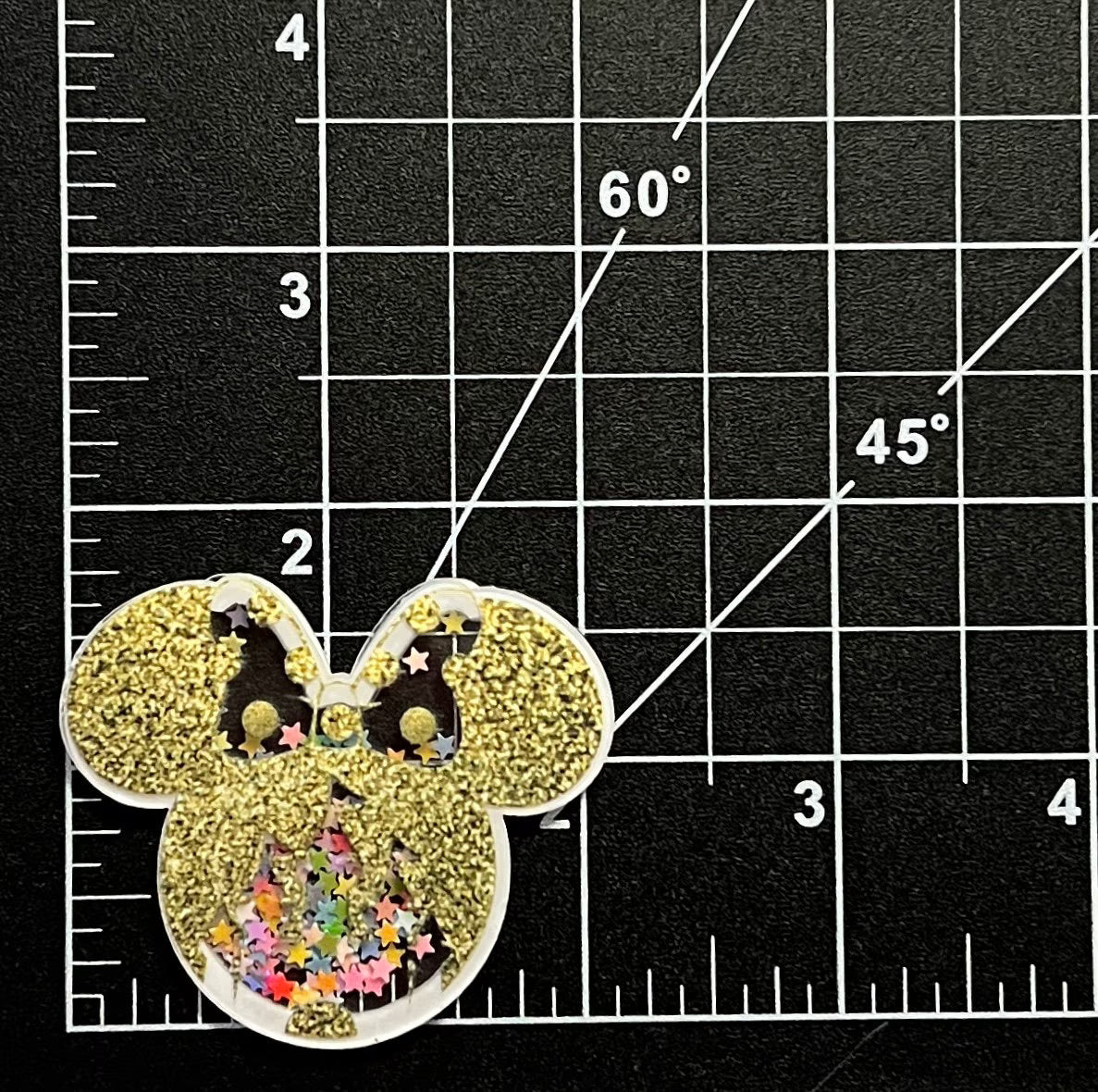 Mickey & Minnie Mouse Acrylic Shakers | Hair Bow Center, Embellishment