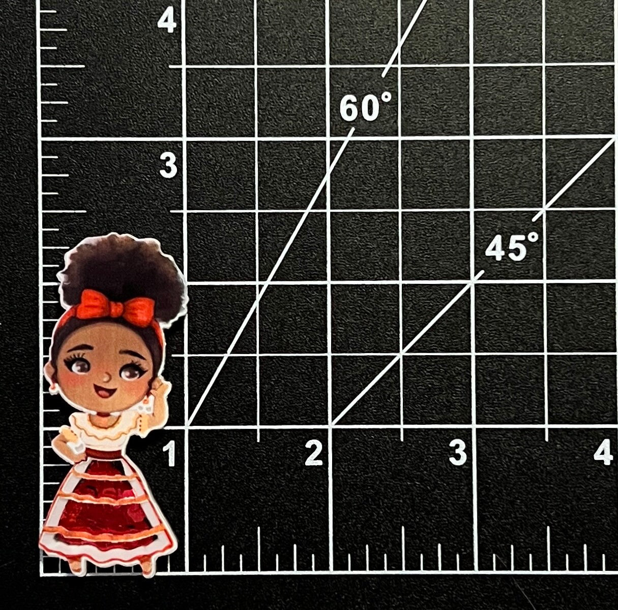 Disney Encanto Acrylic Shakers | Mirabel, Bruno, Isabela, Luisa, Antonio, Dolores | Hair Bow Center, Key Ring, Scrapbook Embellishment