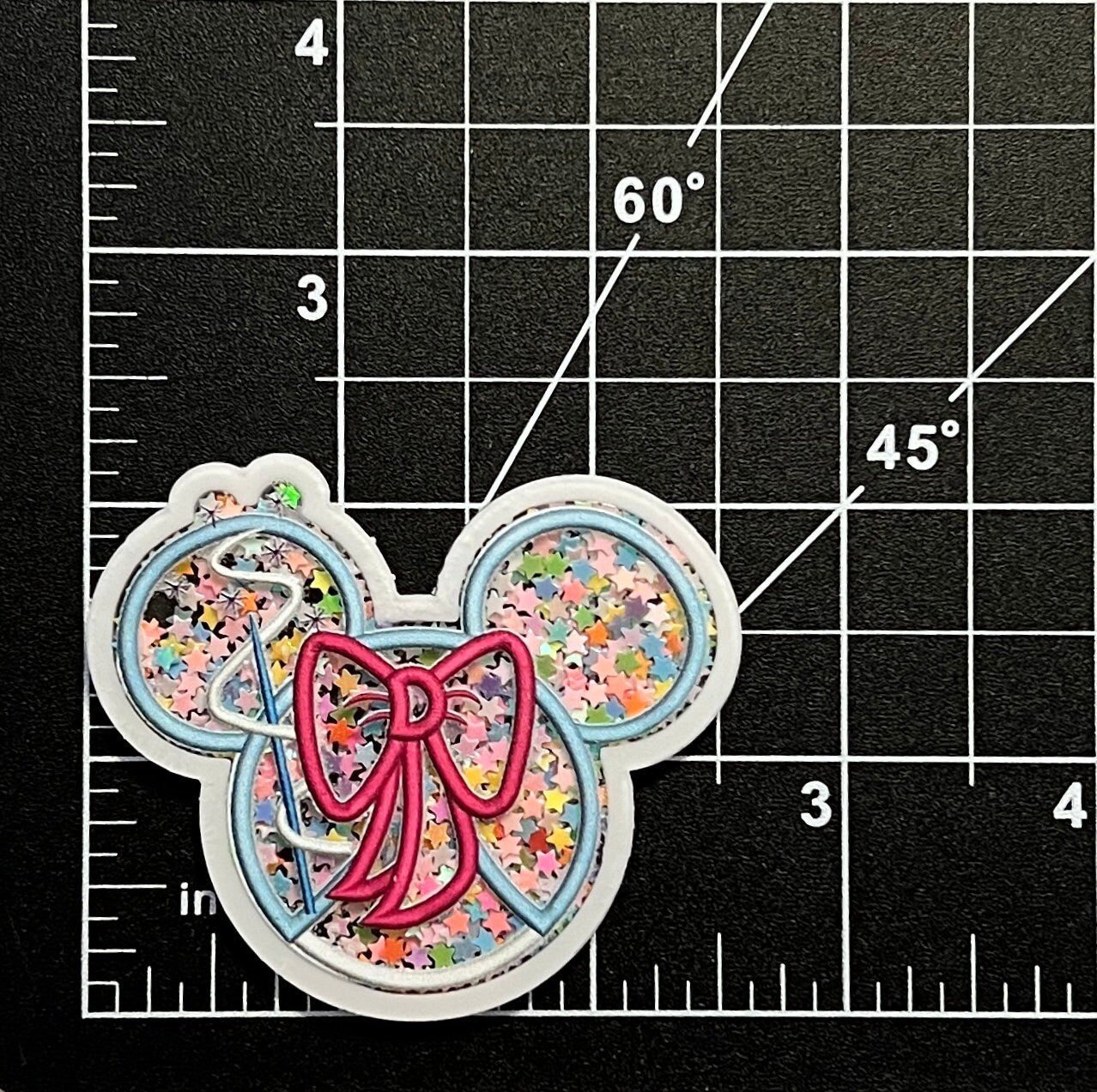Mickey & Minnie Mouse Acrylic Shakers | Hair Bow Center, Embellishment