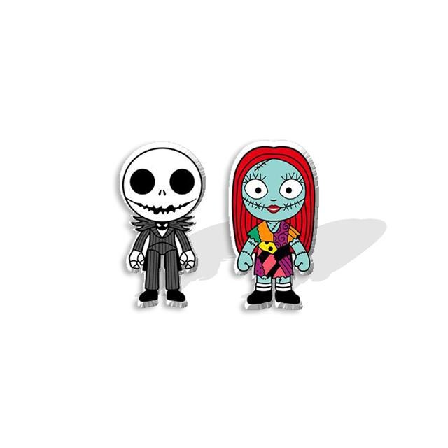 Jack and Sally Doll Earrings