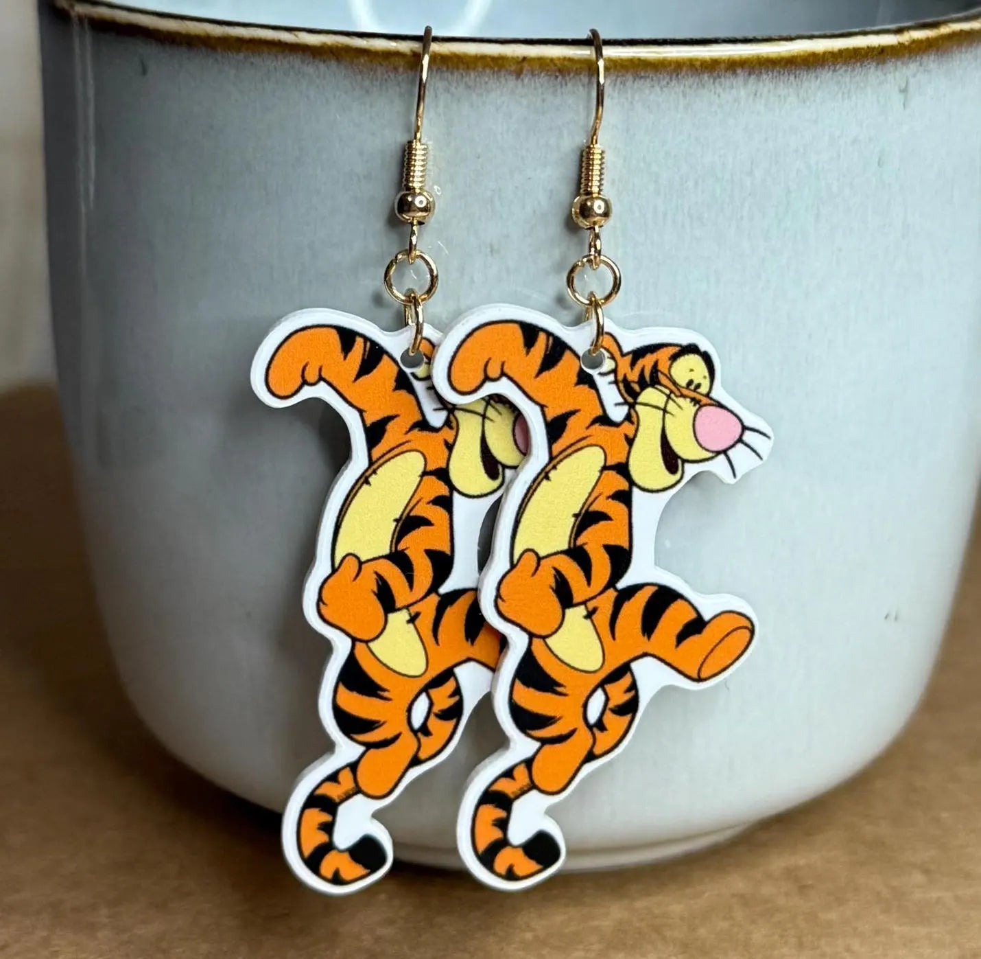 Winnie the Pooh, Tigger, Piglet Earrings