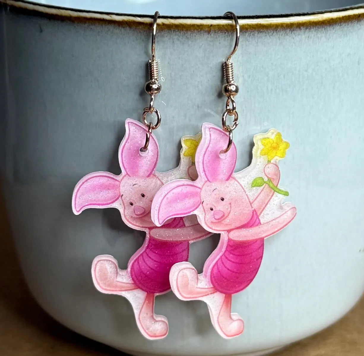 Winnie the Pooh, Tigger, Piglet Earrings