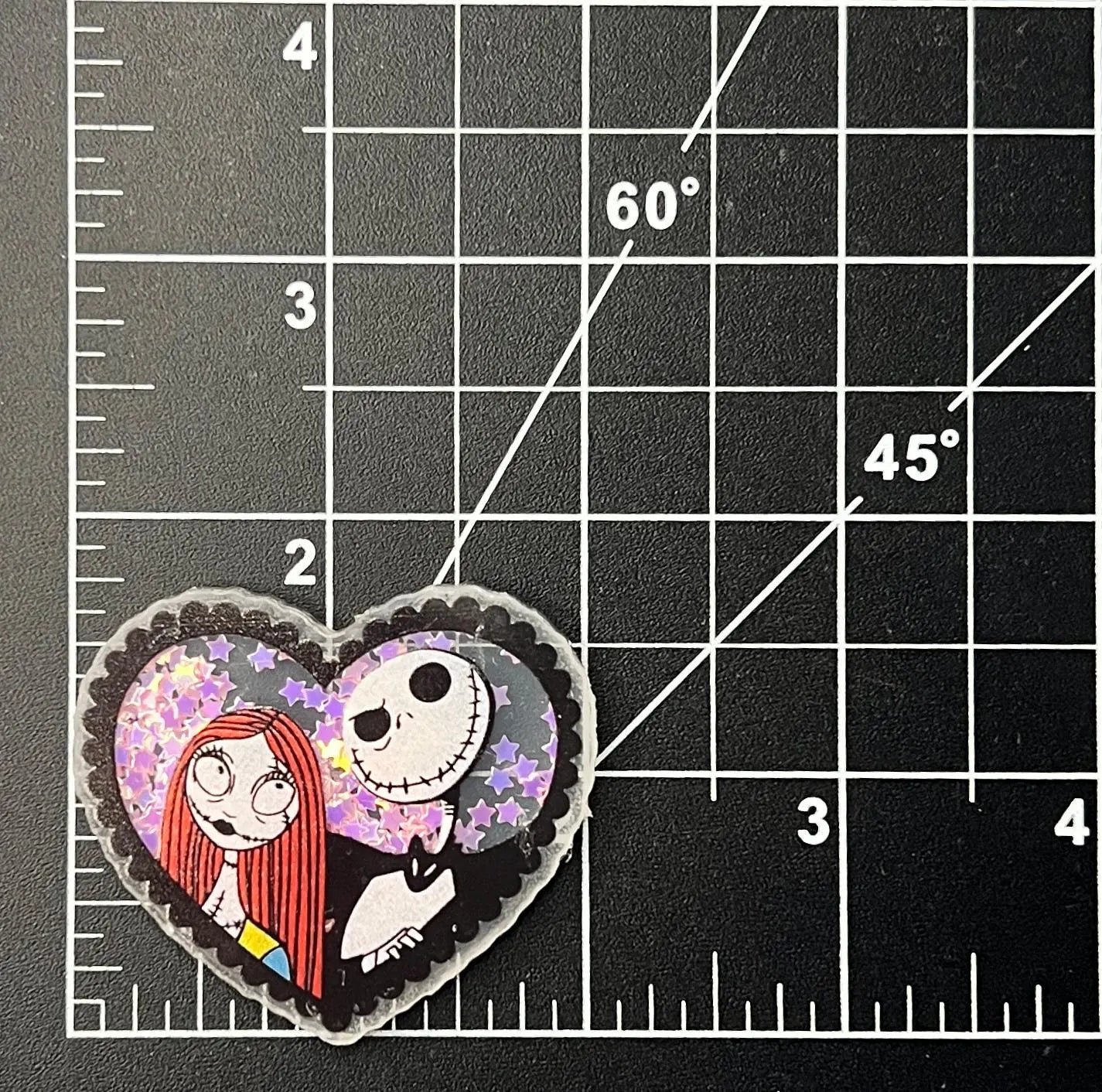 Nightmare Before Christmas Jack Skellington Acrylic Shakers