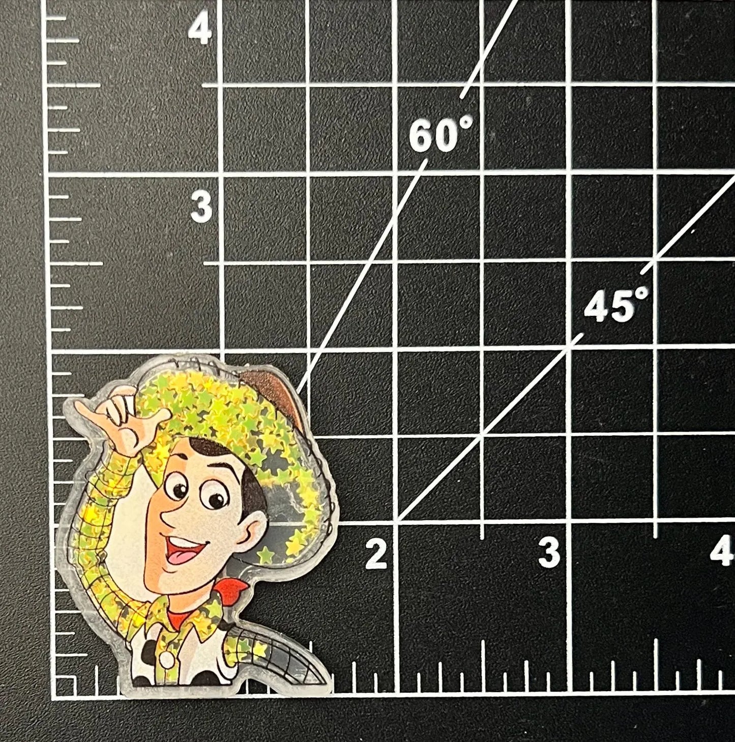 Disney Toy Story Buzz Lightyear, Woody, Jesse, Alien Lots O Acrylic Shakers | Hair Bow Center, Key Ring, Scrapbook Embellishment