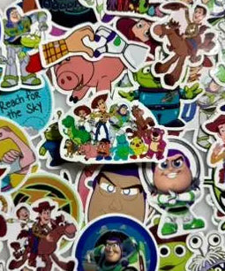 Toy Story Stickers -- Waterproof -- Laptop, Hydro Flask, Scrapbooking, Journaling, Luggage, Skateboard, Diary, Phone Case